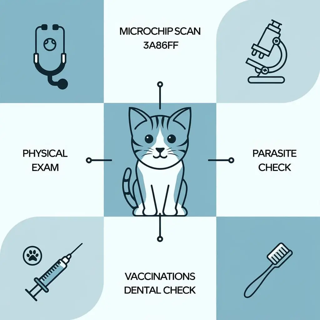 feeding a stray cat health check