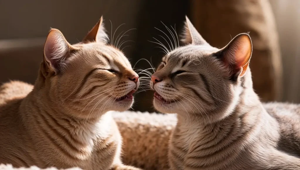 the role of grooming in feline friendships