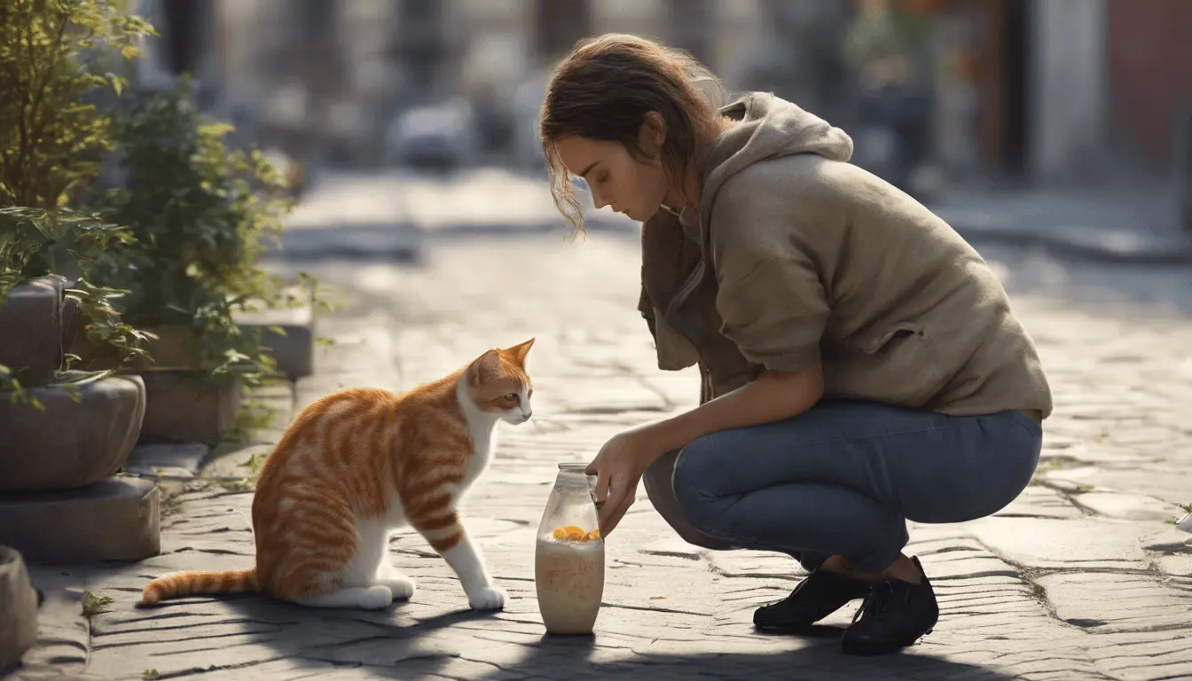 what to feed a stray kitten