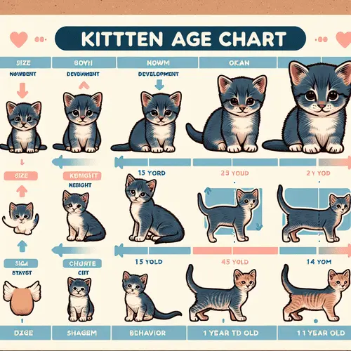 10 week old kitten - age chart