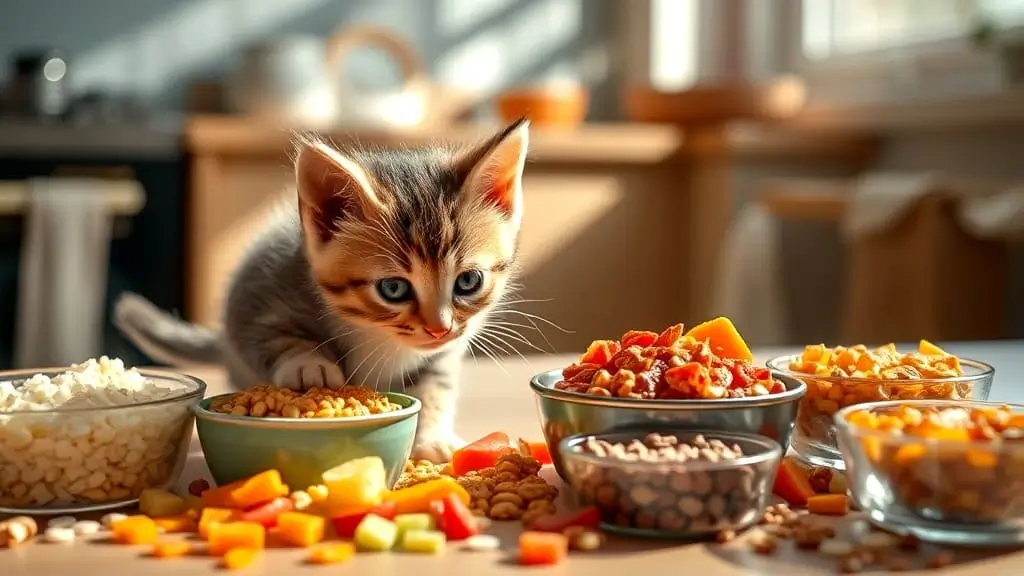 10 week old kitten nutritional needs