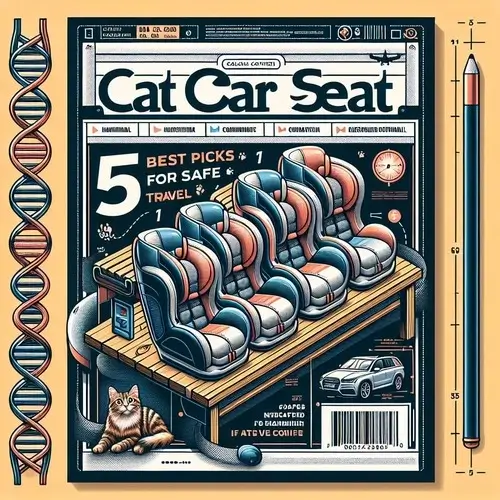 cat car seat - illustration