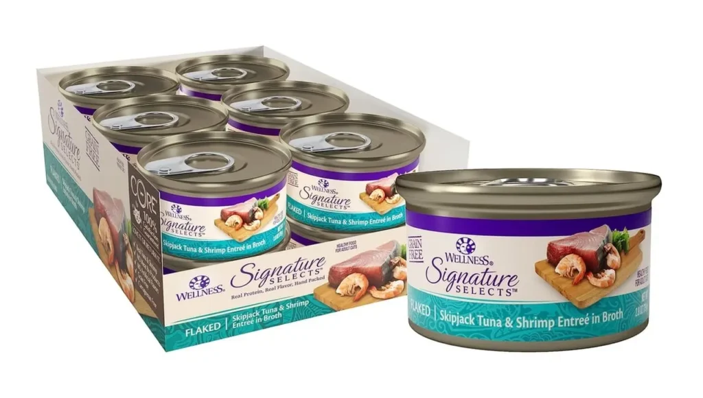 wellness core kitten wet food  package