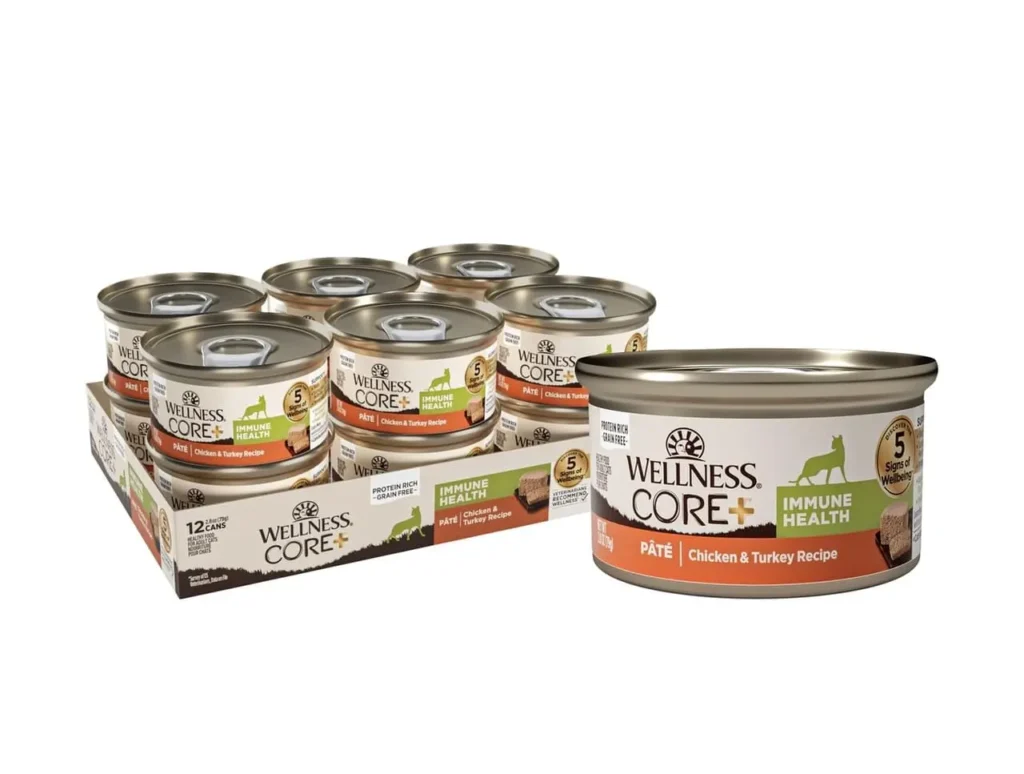 wellness core kitten wet food supports immune