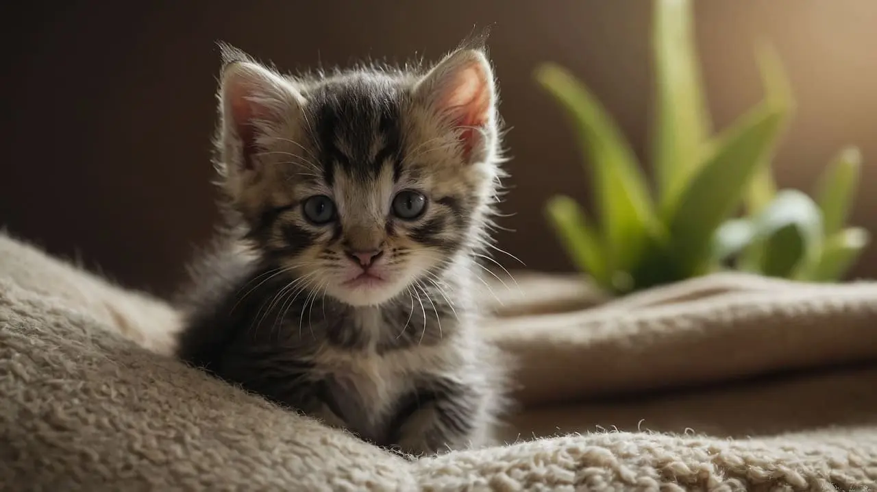 2 week old kitten