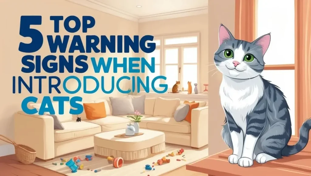 5 top warning signs when introducing cats