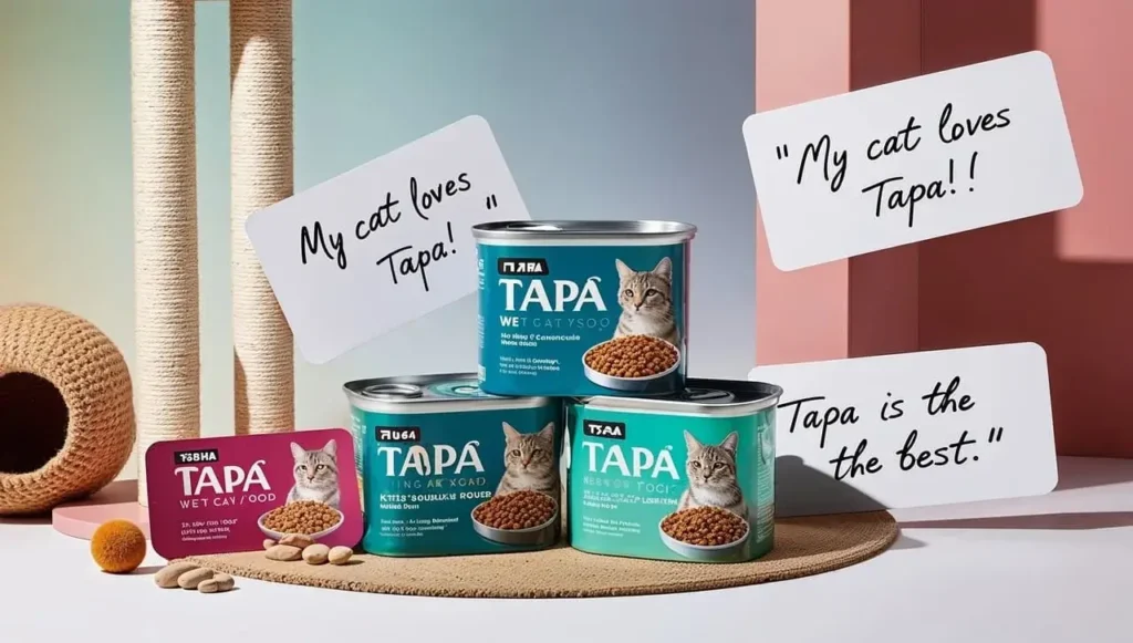 Tapa wet cat food - customer testimonials and reviews