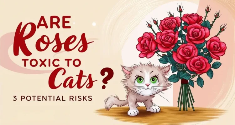 are roses toxic to cats