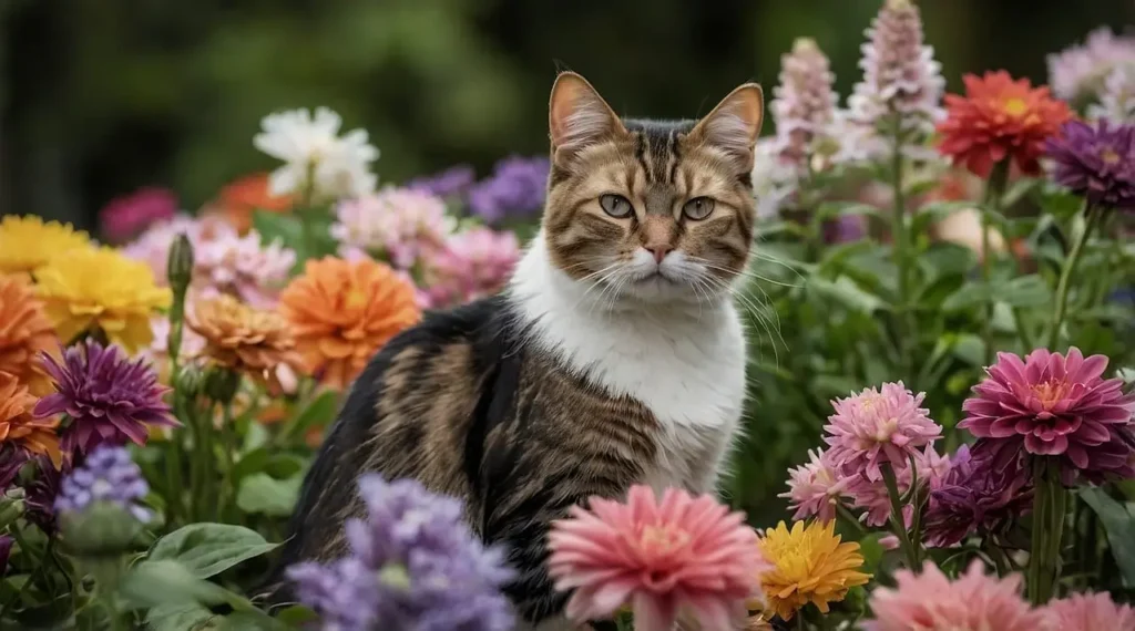 are roses toxic to cats - non-toxic flower options