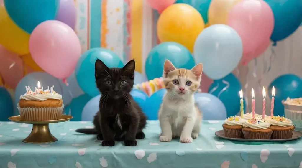 happy birthday kitten hosting a kitten adoption birthday party