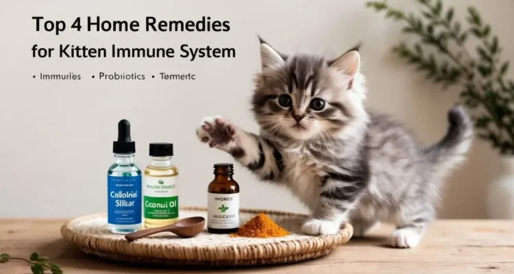 home remedies for kitten immune system