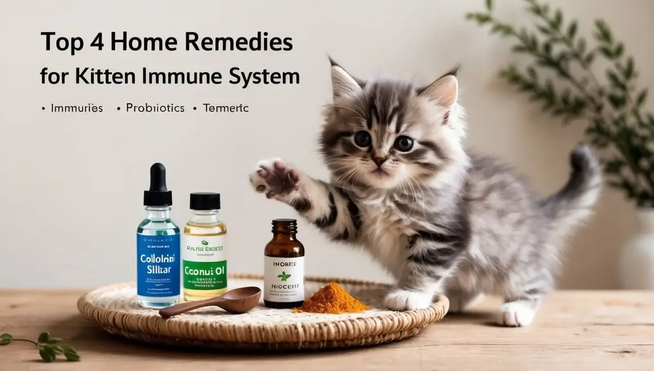 home remedies for kitten immune system