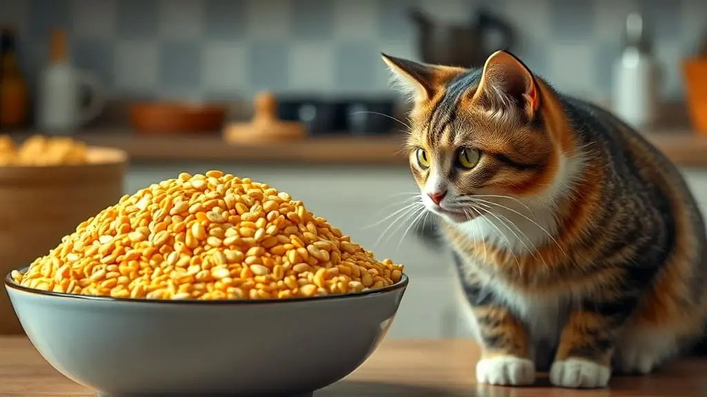 bad ingredients in cat food - cat with unhealthy carbohydrate fillers