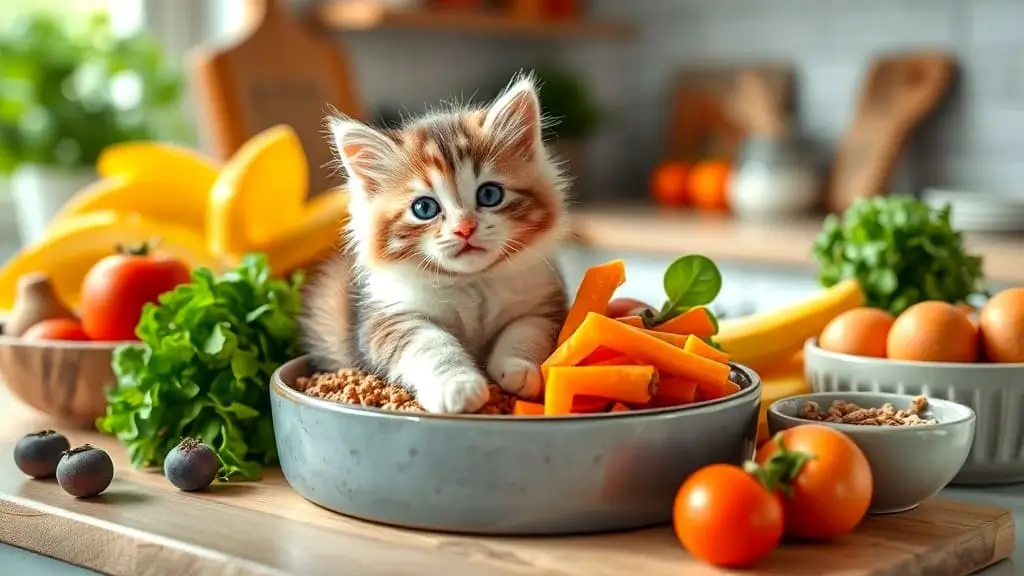 cat food for gassy kittens - transitioning to a new diet