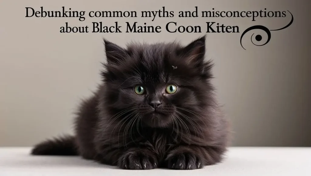 common myths about black Maine coons