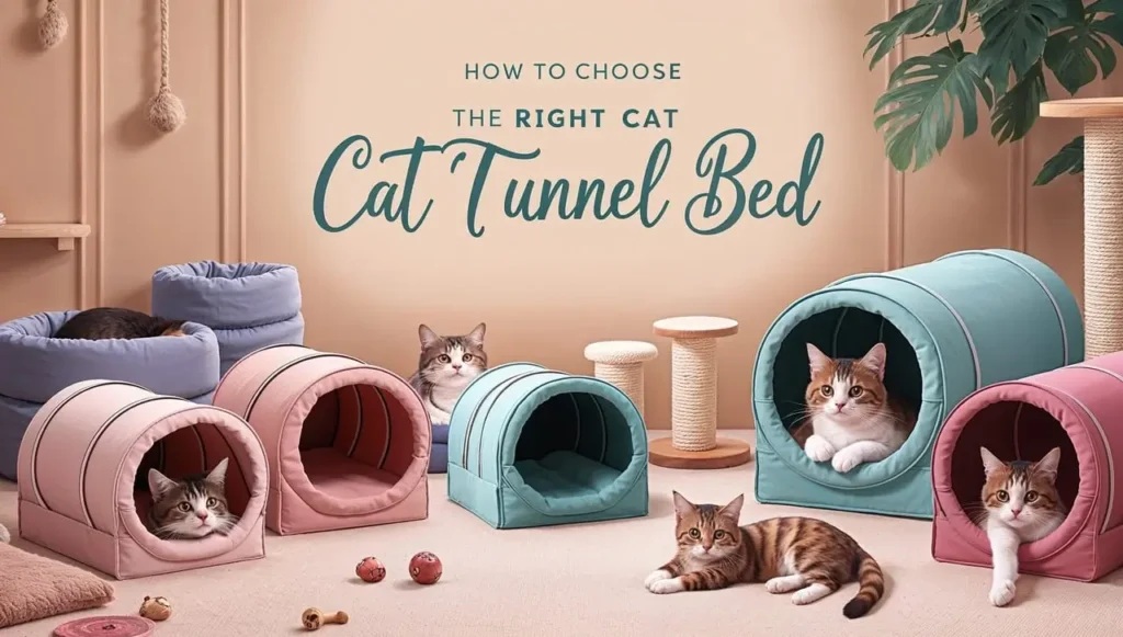 how to choose the right cat tunnel bed