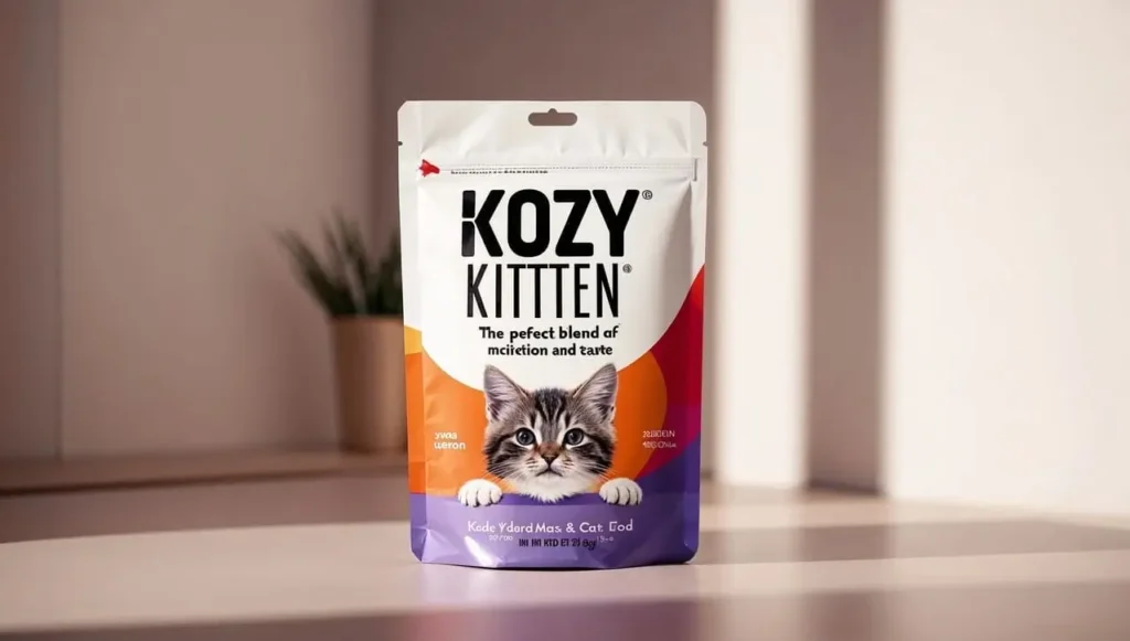 kozy kitten cat food picture