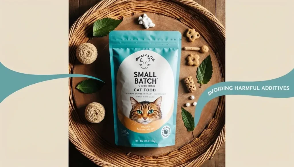 avoiding harmful additives in small batch cat food