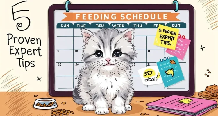 kitten feeding schedule