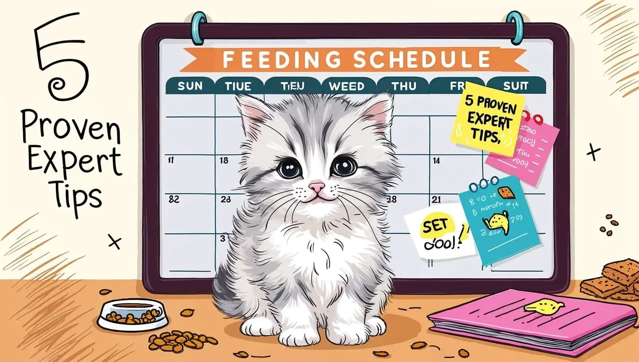 kitten feeding schedule