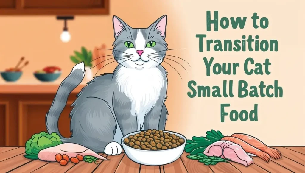 transition to small batch cat food