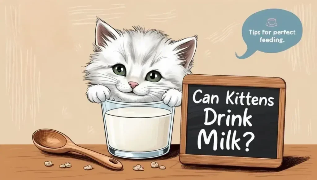 can kittens drink milk - 3 tips for perfect feeding