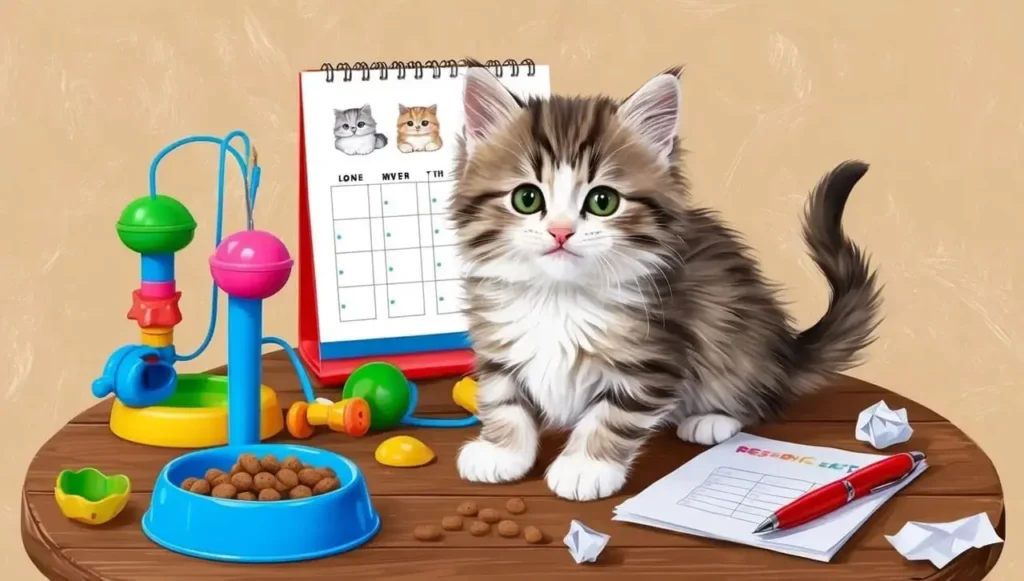 can kittens drink milk - creating a feeding schedule