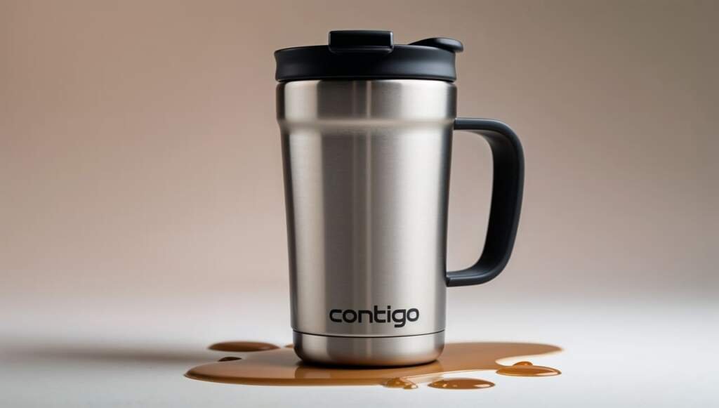 Contigo travel mug - impact on coffee taste after hours in the cold