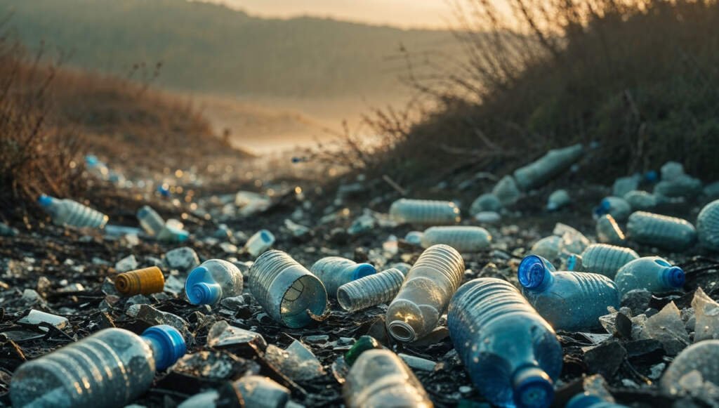 non reusable water bottles environmental impact