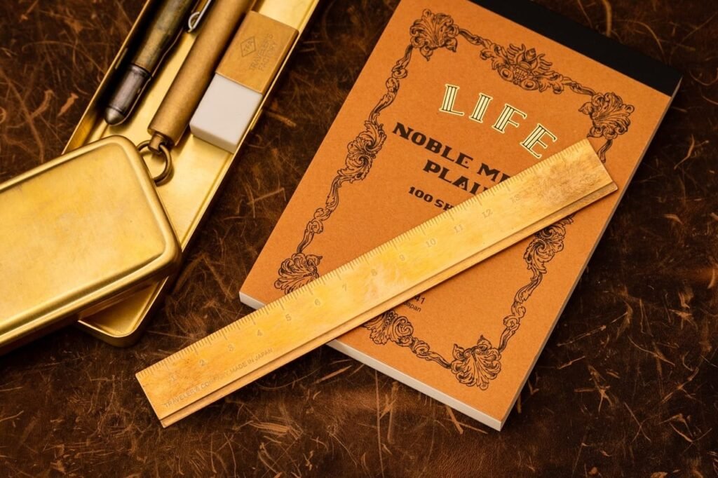 Brass ruler