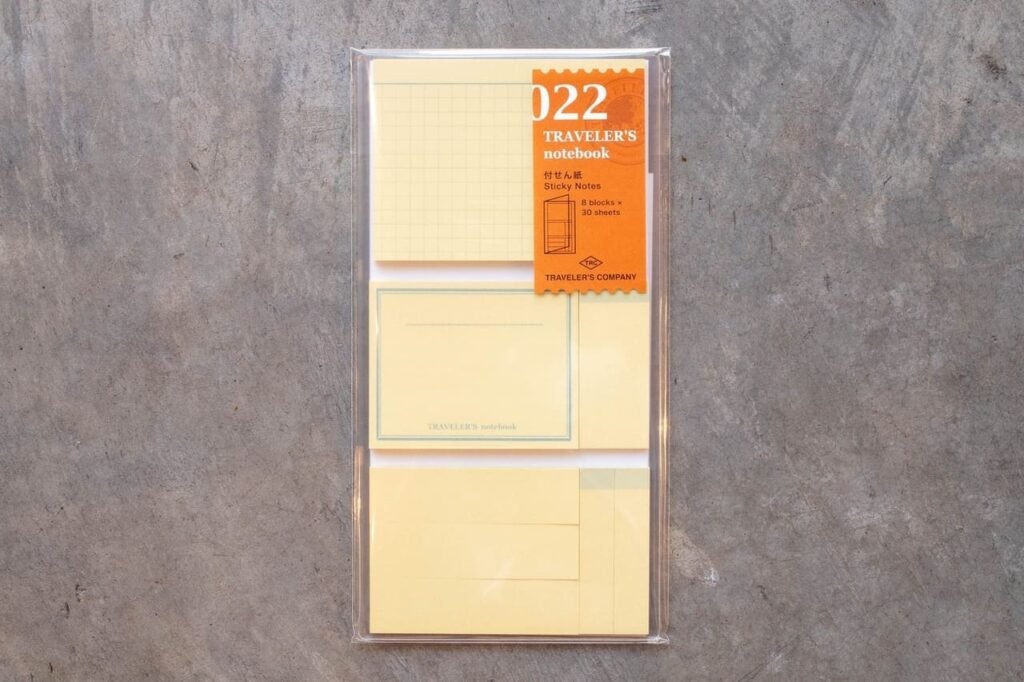 Sticky note insert