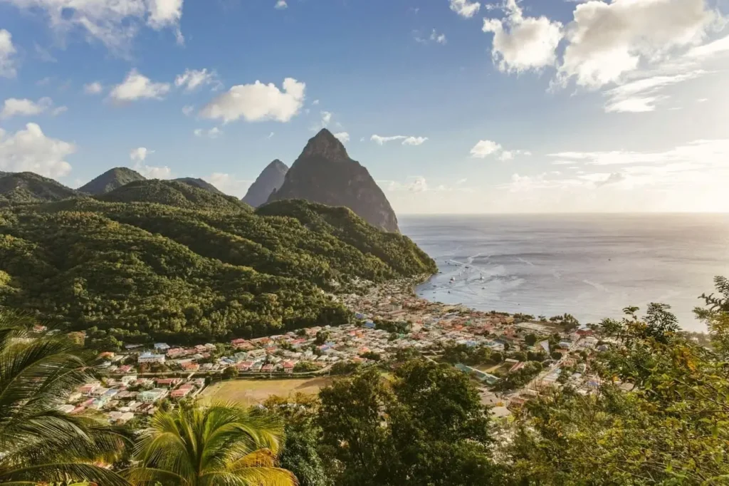 daytime in St Lucia