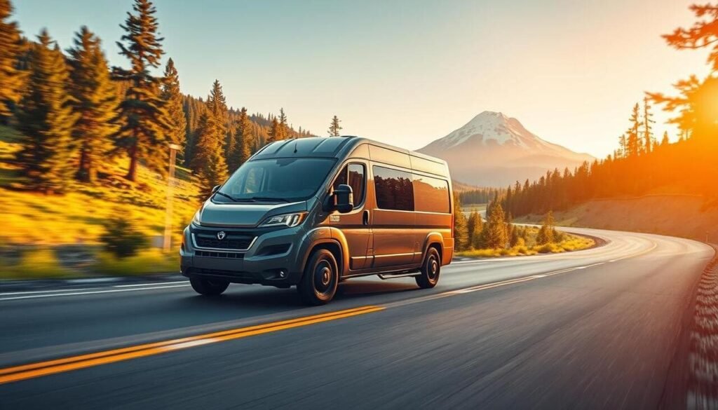 eco-friendly hybrid van